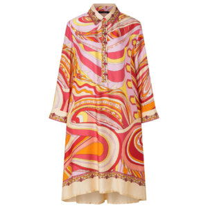 Ana Alcazar Hemdblusekleid 'orange Pink' 049590 3344 A