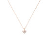Nicola Hinrichsen Kette Love Necklaces “quarz Rauch” M Rosegold Vergoldet Masterlove Kette Pink