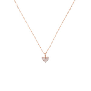 Nicola Hinrichsen Kette Love Necklaces “quarz Rauch” M Rosegold Vergoldet Masterlove Kette Pink