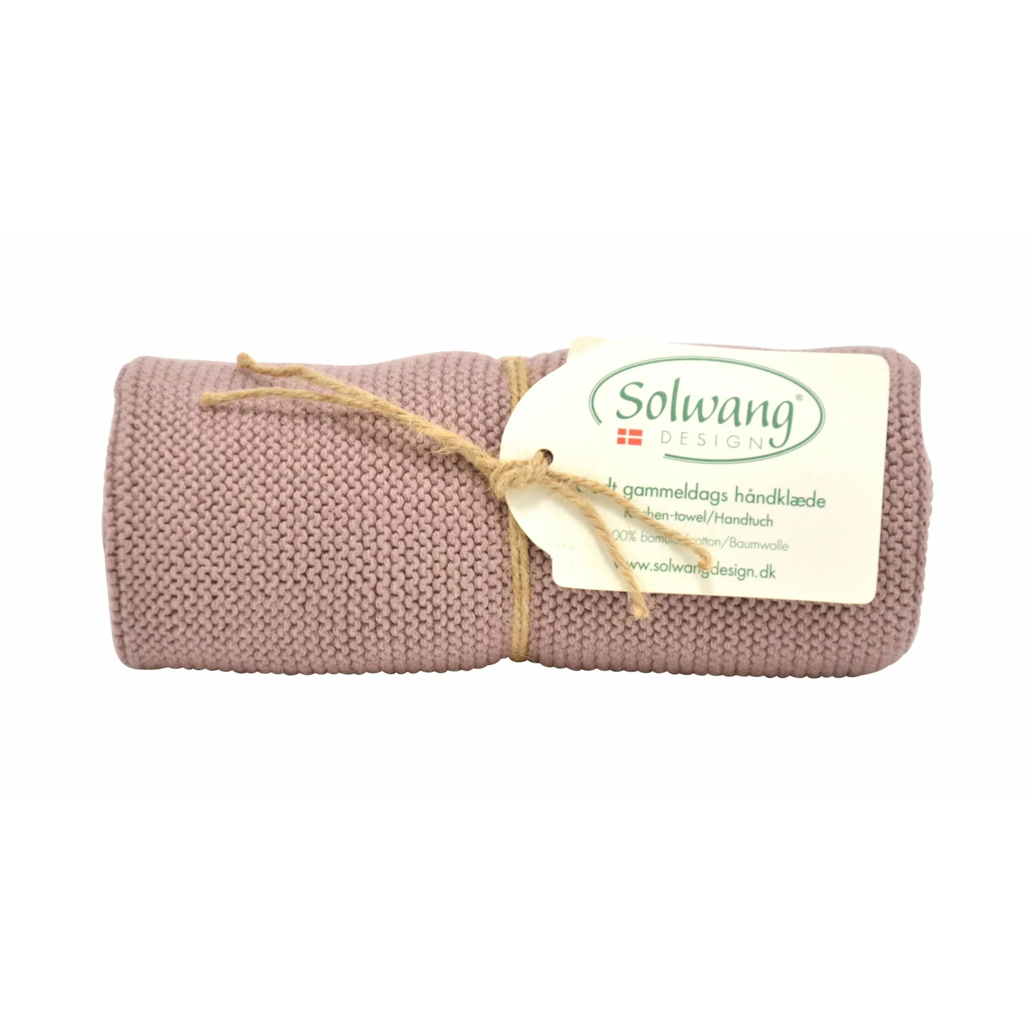 Solwang Handtuch “dunkles Nougat” Bio