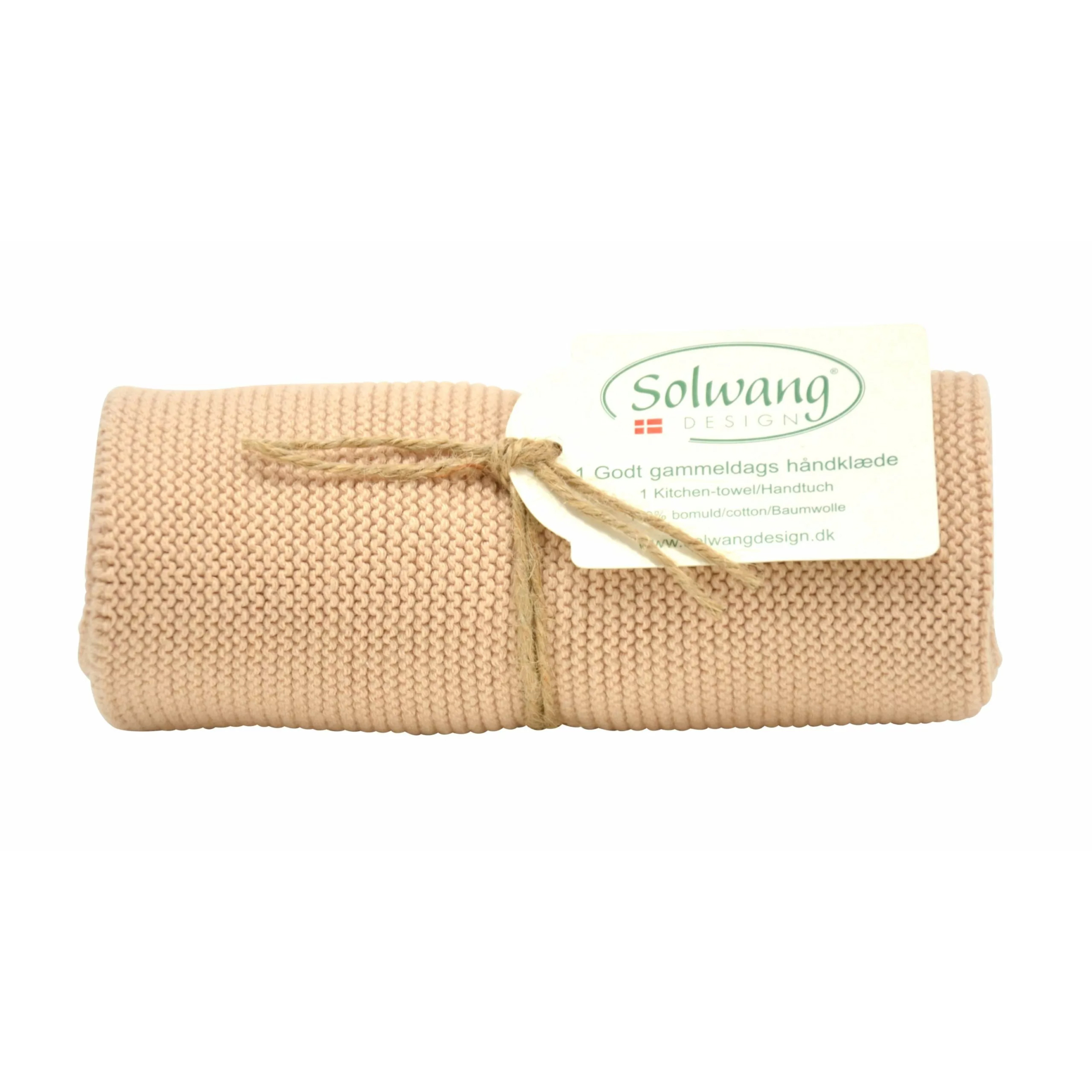 Solwang Handtuch “helles Nougat” Bio