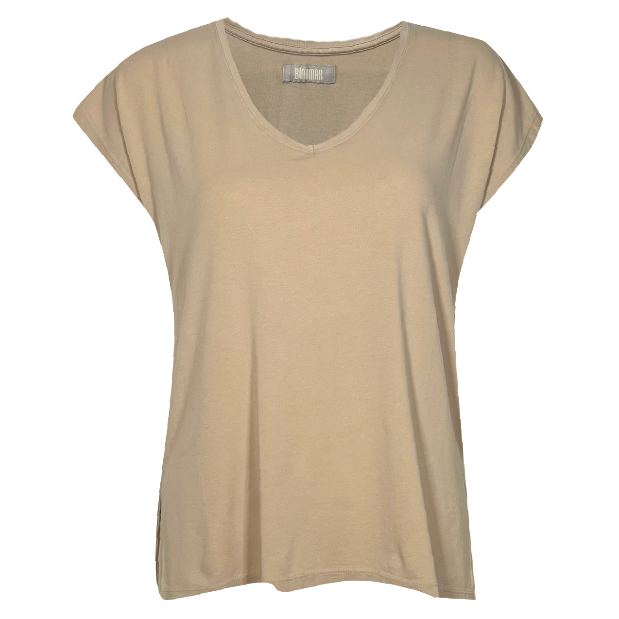 Blaumax T Shirt “fine” Sand Beige