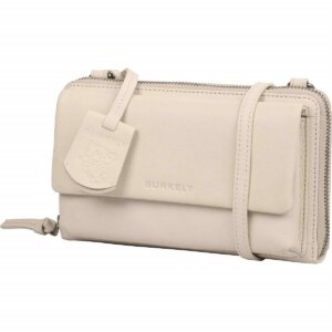 Burkely Handy Portemonnaie Tasche Breit Leder “just Jolie” Off White 2