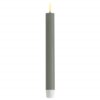 Deluxe Homeart Rf 0317 Salvie Green Led Dinner Candle D 2,2 24 Cm