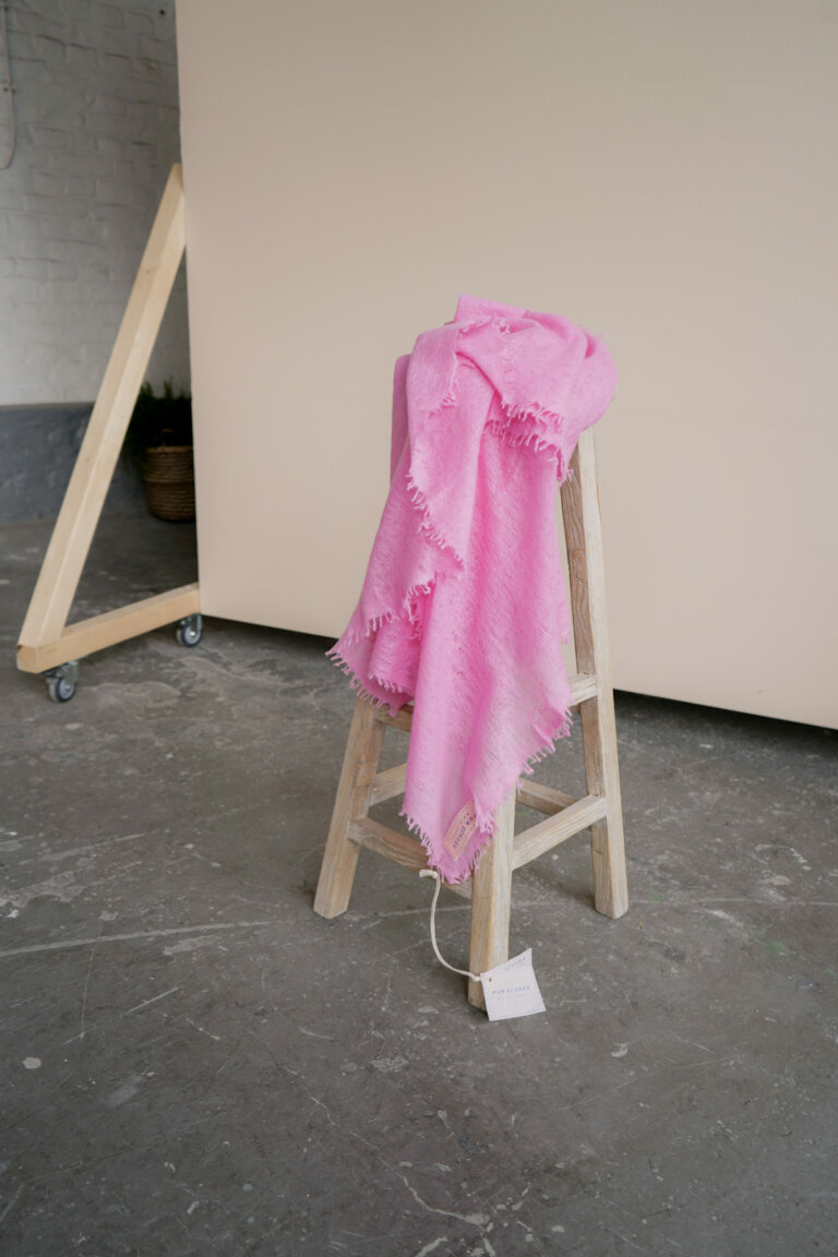 Pur Schoen Schal Pink