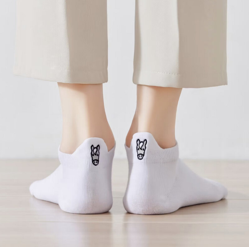 Socken Weiß “pferd 1
