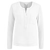 Milano Italy Bluse Basic Weiss