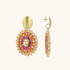 Lott Gioielli Ohrringe Oval M Mandarine Gold Cesi189 B29569 1600x1600
