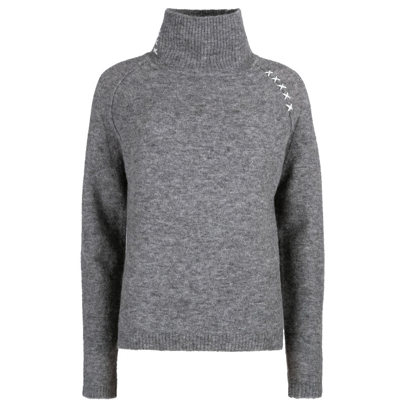 Grace Pullover Herbst Winter 2023 Neue Kollektion Cosy Sweater Grau 1