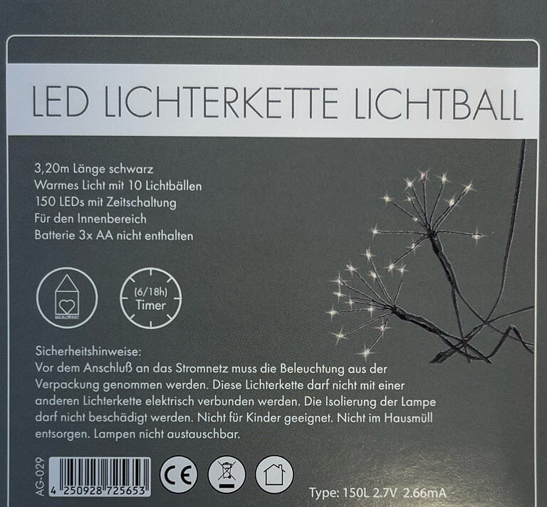 Wunderbar Led Lichter Kette Ebenbild