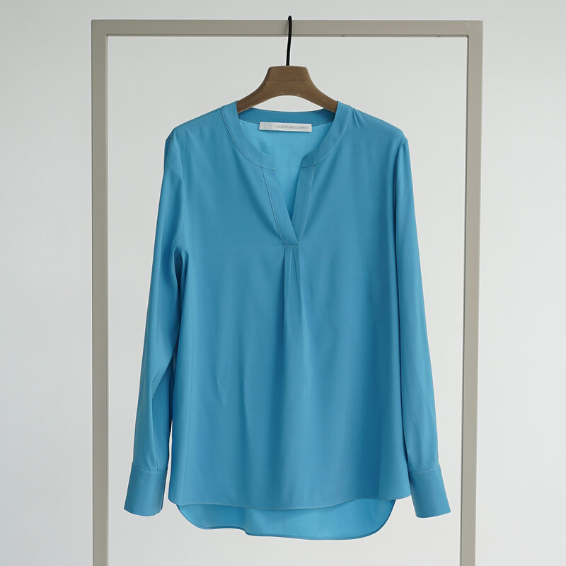 Herzen´s Angelegenheit Seidenbluse 'turquoise' 25234 6000 Turquoise