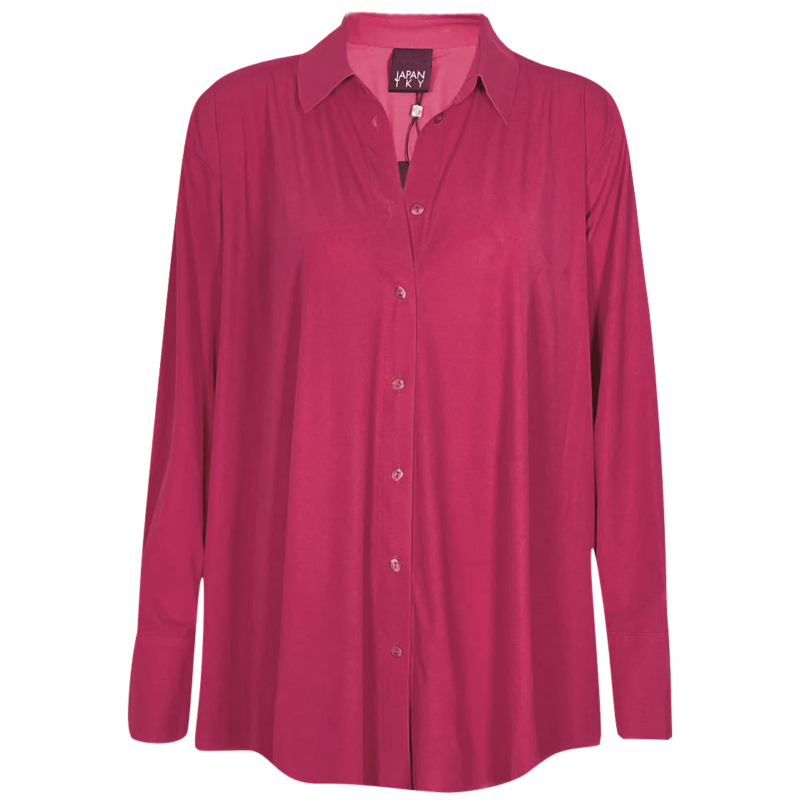 Japan Tky Bluse 'milly' Fuxsia