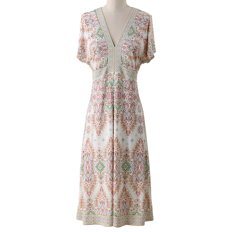 Hale Bob Midikleid 'mint Koralle'