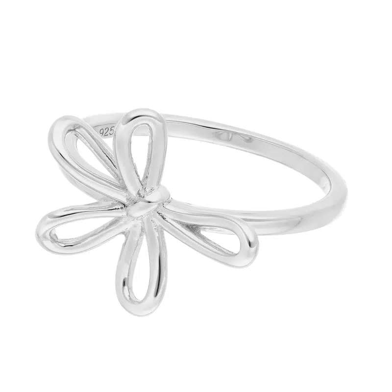 Leaf Ring Blossom 925 Sterlingsilber Gr 52 R1190