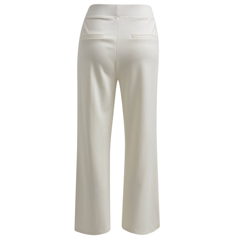 Culotte Pants With Elastic At Back Waist And French Pockets Rs