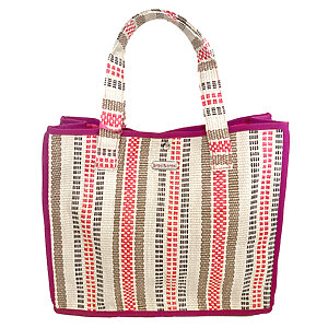 Brasi&brasi Tasche Shopper Basket 'pink'