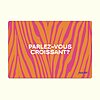 Mamf® Parlez Vous Croissant Fruehstuecksbrettchen