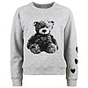  Grace Sweatshirt “baer” Grau Neue Kollektion 4322101212