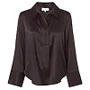 Janetdea Blouse With Wide Cuffs Ganache 1780724 1237 Wom