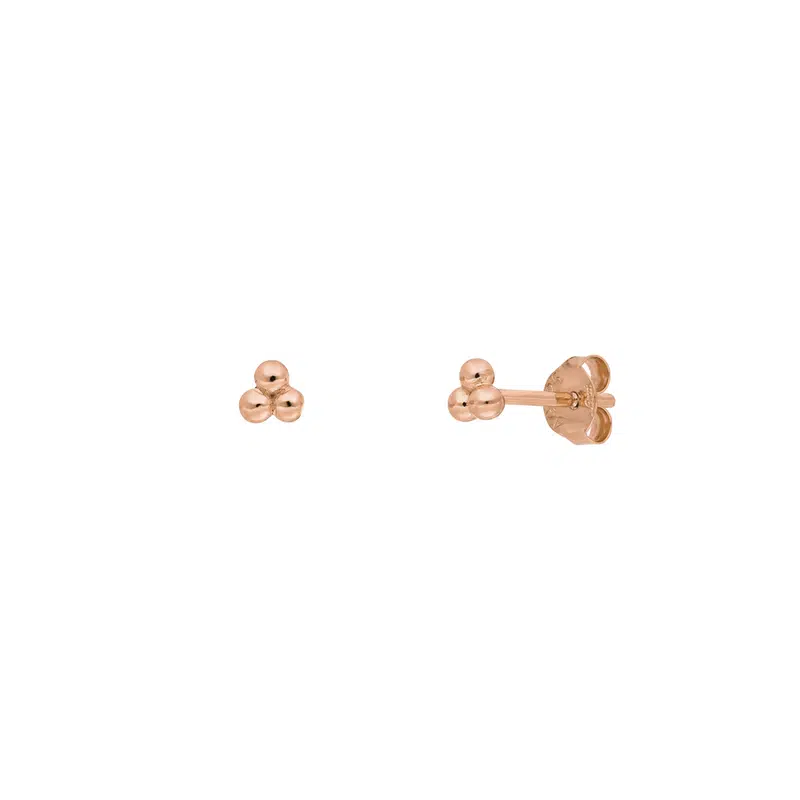 Ohrstecker Bubble 18 K Rosegold Vergoldet Os6254 Leaf Genial Conceptstore