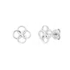 Ohrstecker Clover Charm 925 Sterlingsilber Leaf Genial Conceptstore