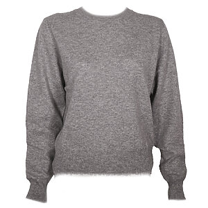 Bloom Kaschmir Pullover 'grey Melange'