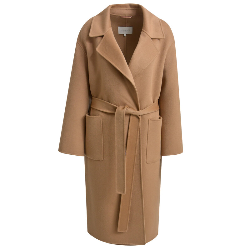 Milano Italy Mantel Coat Camel