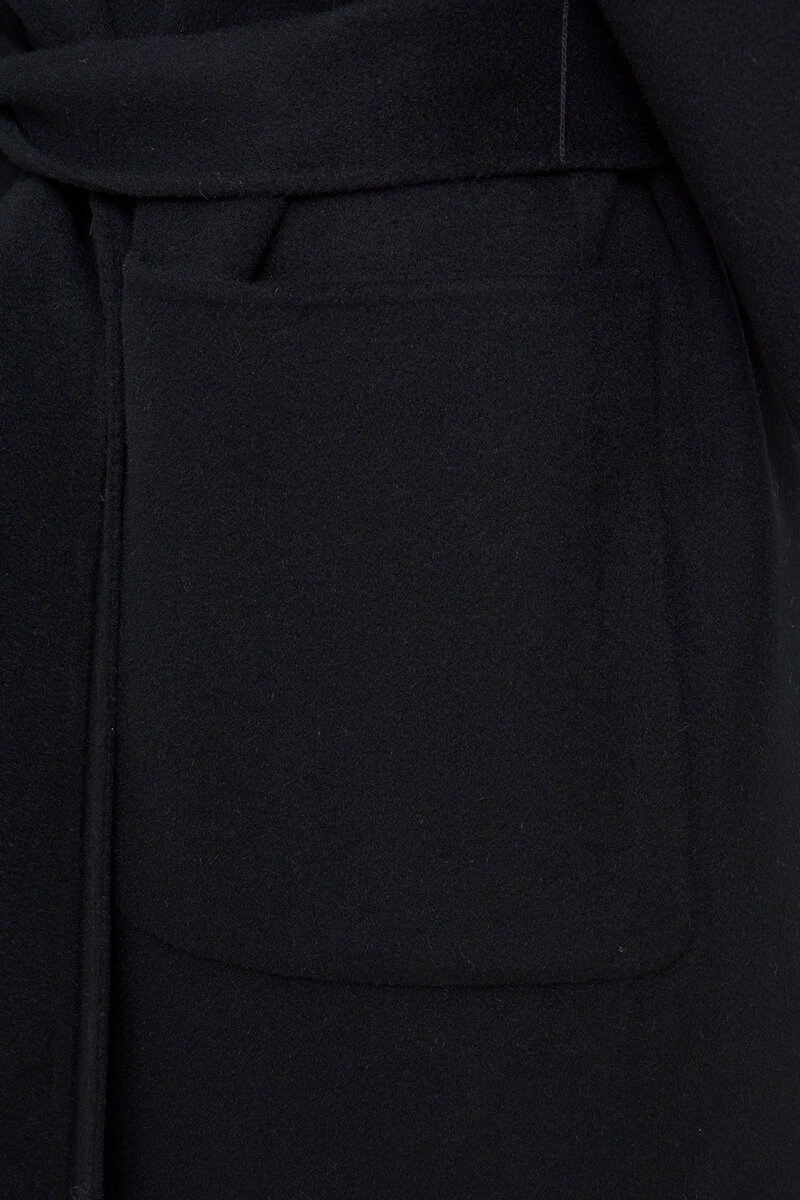 Milano Italy Mantel Coat Schwarz 3