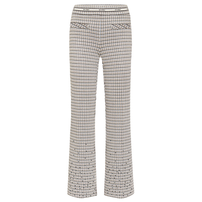 Cambio Hose 'faith' Strass Braun Beig