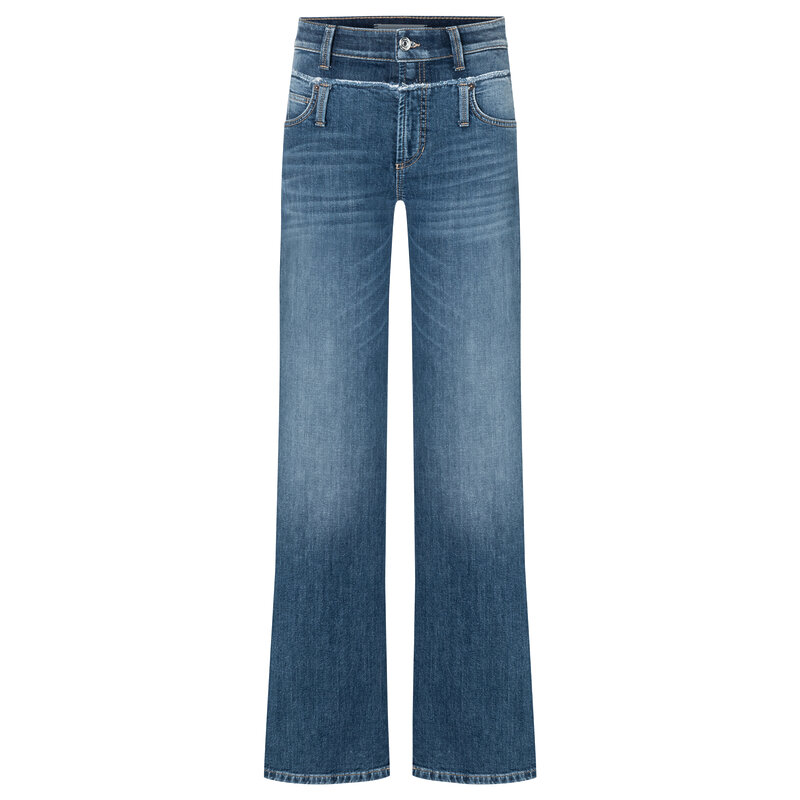 Cambio Jeans Straight 'shannen' Mittelblau Used Cambio 44 5134 9103 0088 00