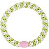 Kknekki Ballet Pink Lime Glitter Stripe