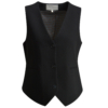 Vest W V Neck, Placket In Cf, Piping Pockets