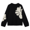 Oh April Edina Pullover Black White