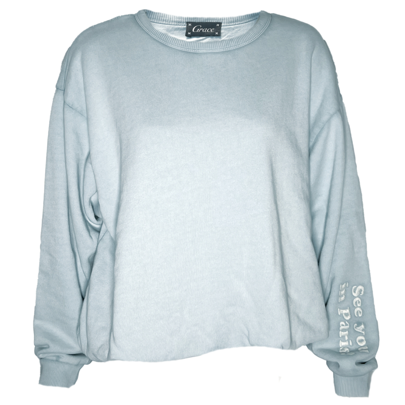 Grace Pullover Sweater 'balloon' Dirty Oil Neue Kollektion