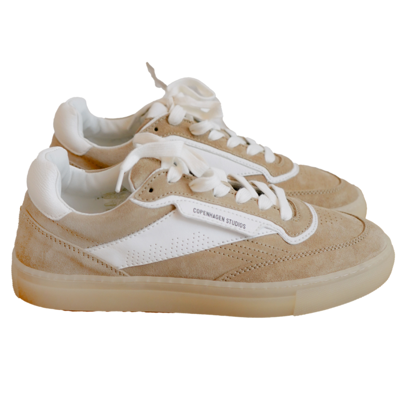 Copenhagen Studios Sneaker Cph90 Leder Mix Sand Weiß Neue Kollektion 2025 247