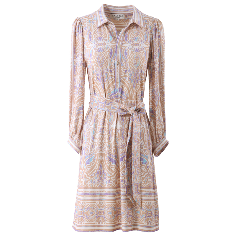 Hale Bob Minikleid V Ausschnitt Jersey “lila Beige' 4yyu670a Bei