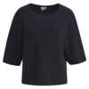 Milano Italy Boxy Pullover Navy 