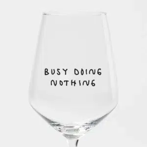 Weinglas By Johanna Schwarzer X Selekkt Busy Doing Nothing