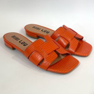 Bibi Lou Sandale Leder Orange 1