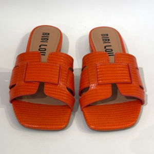 Bibi Lou Sandale Leder Orange 2