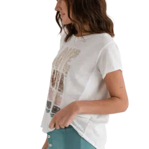 T Shirt Lily Mit Statement Druck 592204