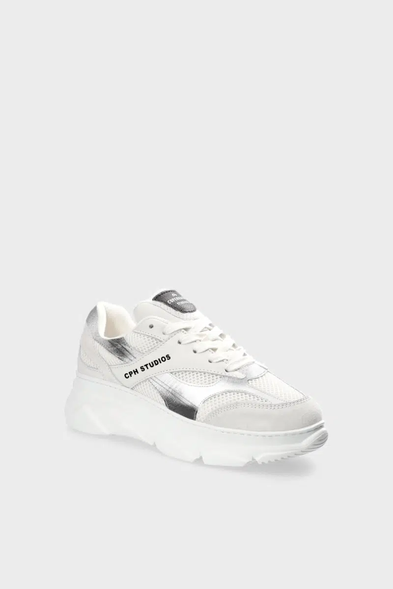 Cph54 Material Mix White Silver 2 1