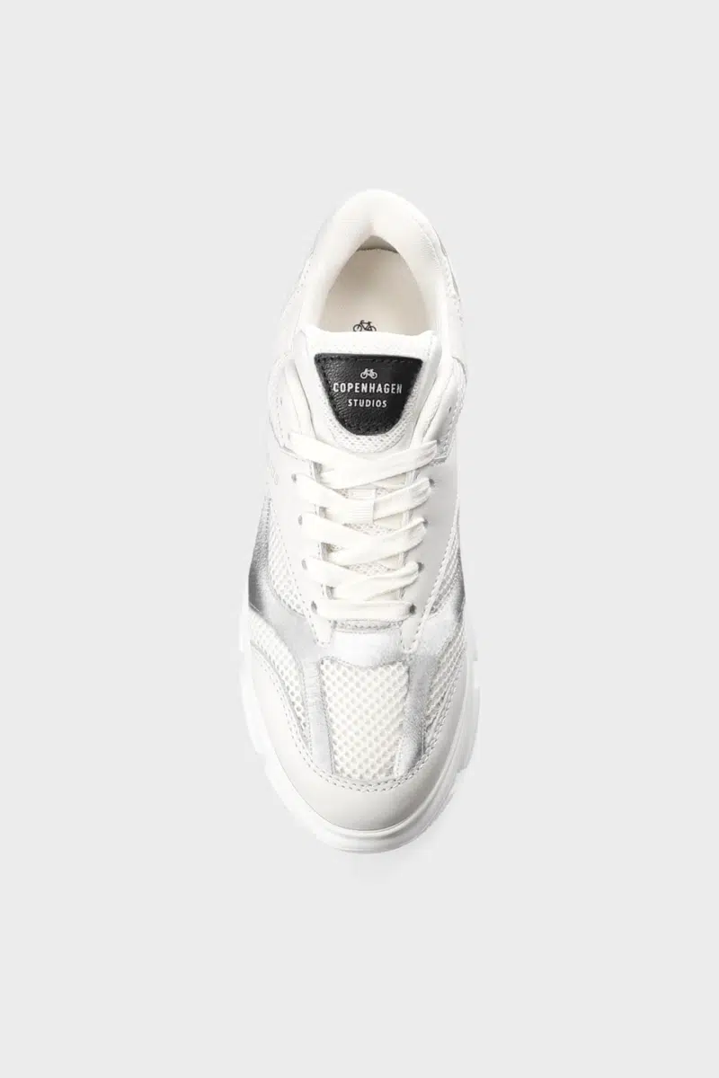 Cph54 Material Mix White Silver 6