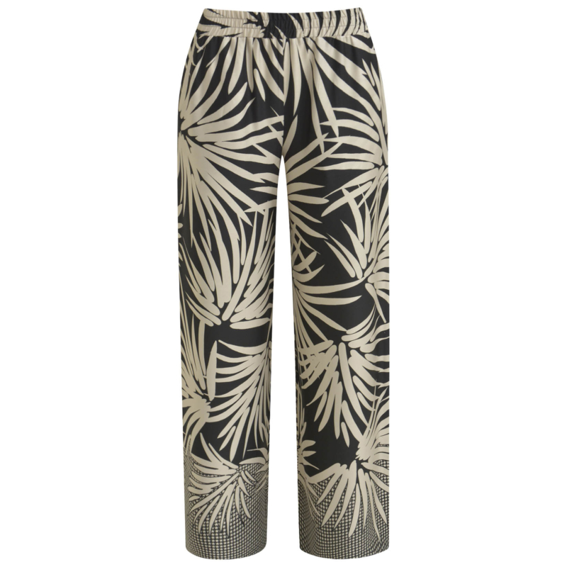 Milano Italy Hose Pants “black Print” 52 6421 2279