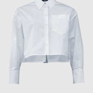 Wblshorty20ls20cropped20shirt White