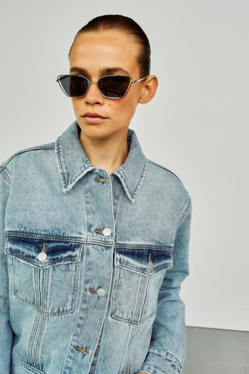 Wblabigale Denim Jacket Blue Spring2