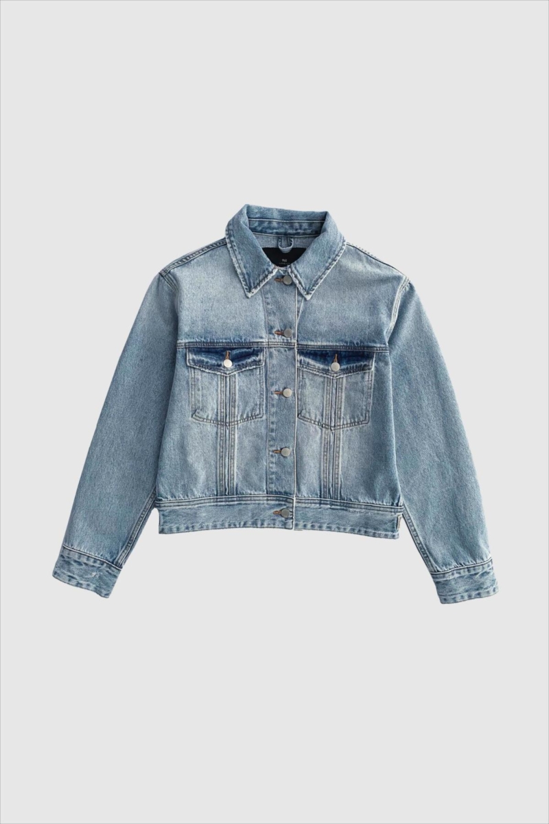 Wblabigale Denim Jacket Spring Blue