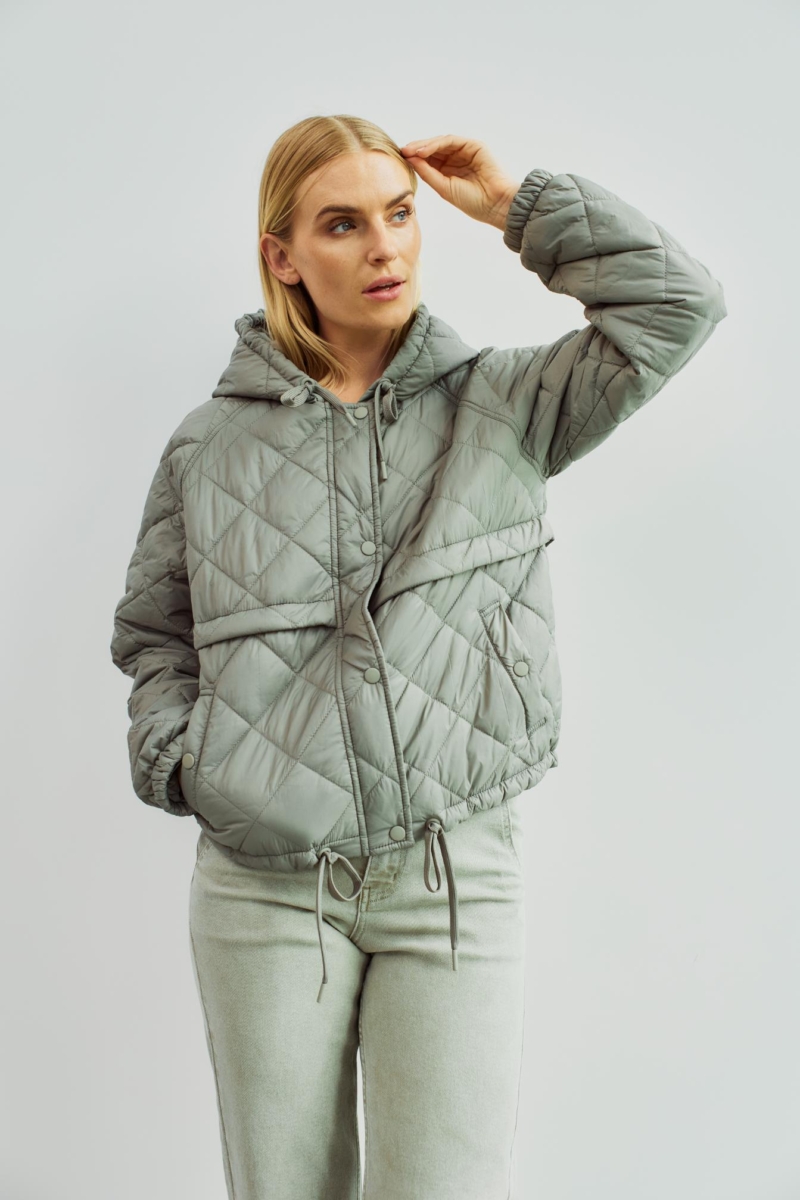 Wblastrid Quilted Jacket Mermaid5