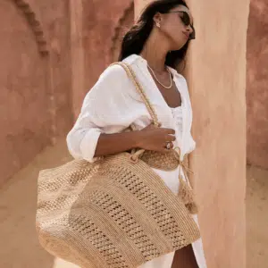 Ibeliv Raffia Korb Tasche Sol Tea 5