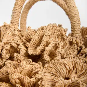 Ibeliv Raffia Tasche Coral Tea 5